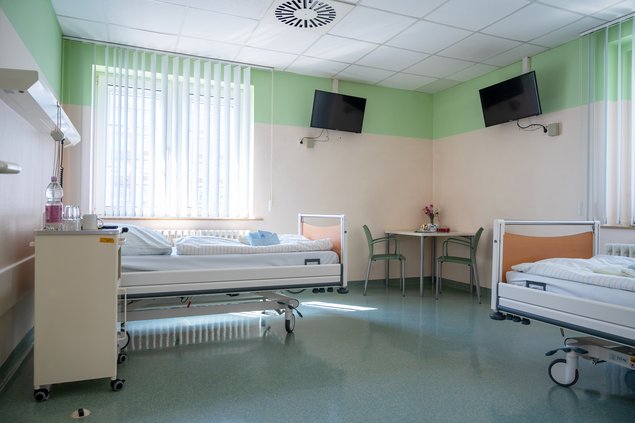 Zweibettzimmer für Patienten