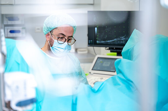 Mikroultraschall der Prostata