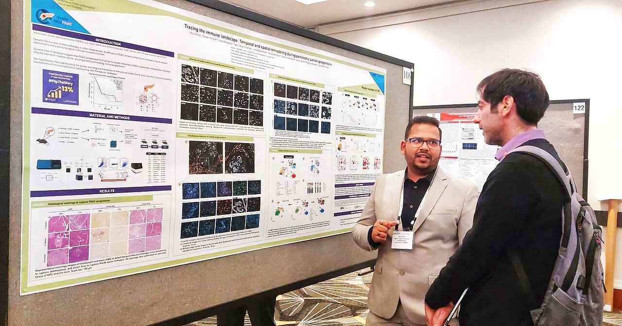 Atul Verma auf der AACR Special Conference in Cancer Research in Boston, 2025.