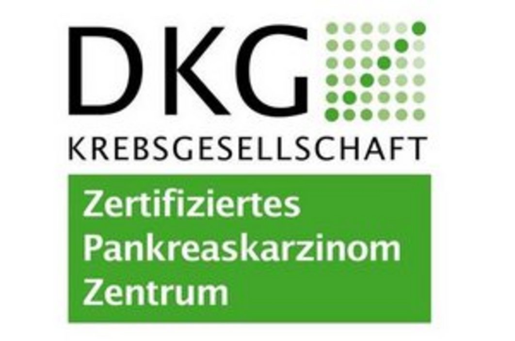 Symbol: DKG Krebsgesellschaft - Zertifiziertes Pankreaskarzinomzentrum