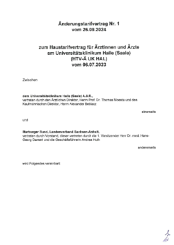 Änderungsvertrag