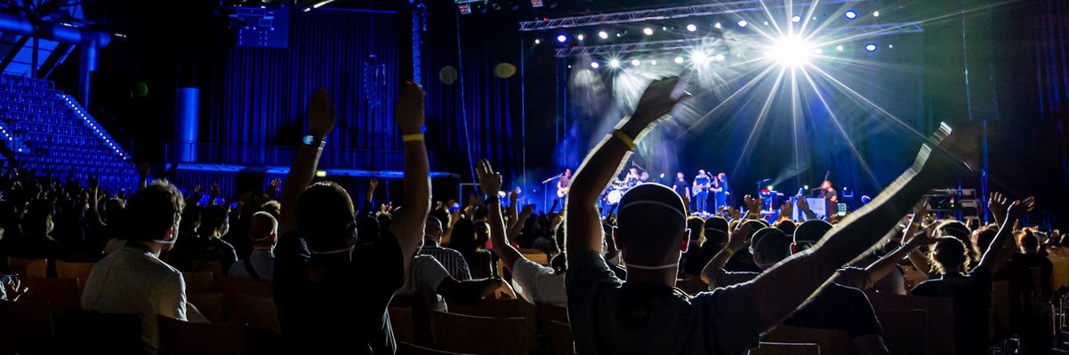 Musikveranstaltung in der Arena Leipzig