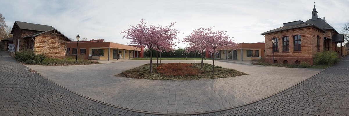 Panorama auf dem Gelände der Julius-Kühn-Straße