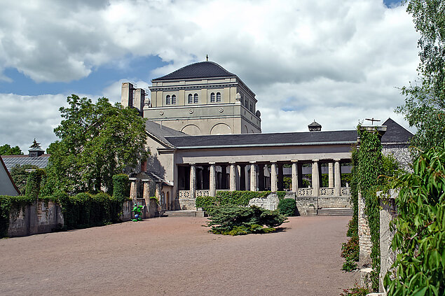 Große Feierhalle des Getraudenfriedhofs