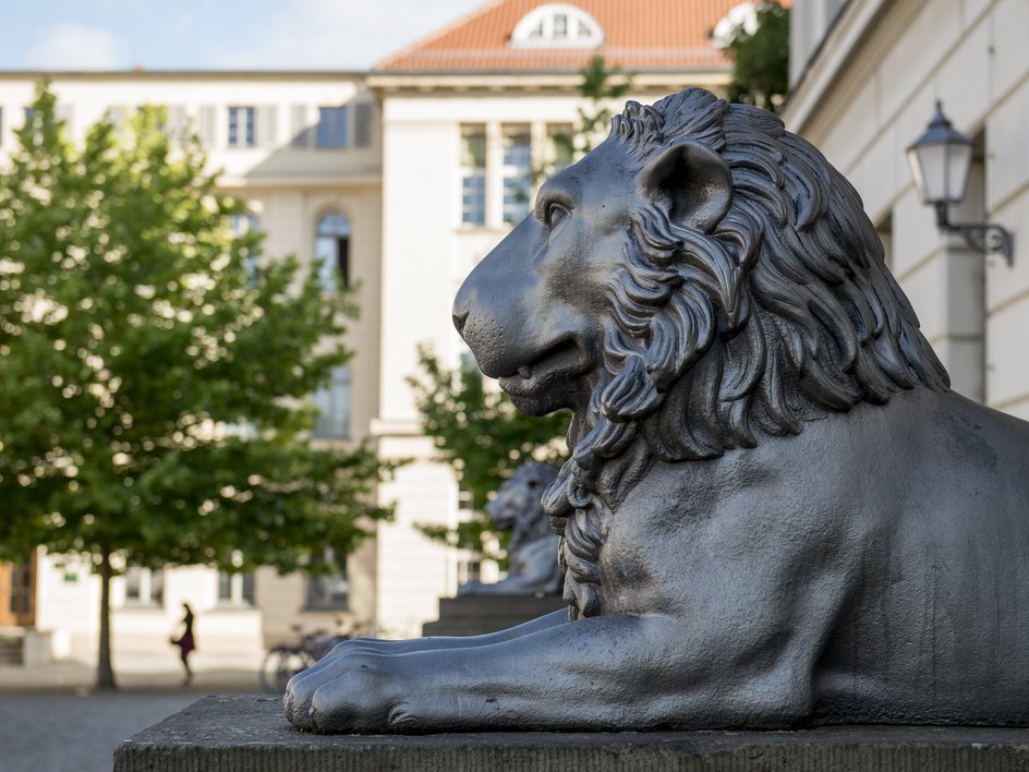 Löwengebäude - Hauptgebäude der Martin-Luther-Universität Halle-Wittenberg