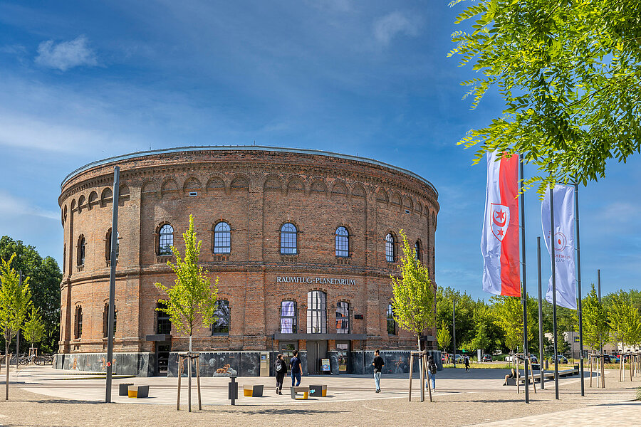 Planetarium Halle. Foto: Stadt Halle (Saale) / Thomas Ziegler  Planetarium Halle. Foto: Stadt Halle (Saale) / Thomas Ziegler